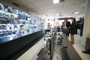 El 092 cuenta con 38 cámaras de videovigilancia.