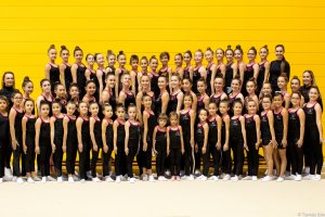 La gran familia de la rítmica ejidense.