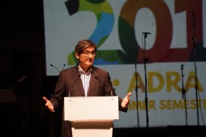 Manuel Cortés, alcalde de Adra.