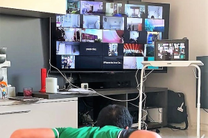 Preparados para afrontar una nueva jornada.