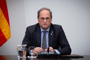 El presidente del Gobierno de Cataluña, Quim Torra.