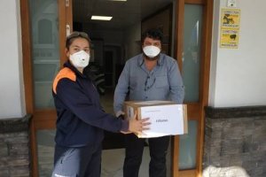 Fiñana recibe 240 mascarillas y dos monos aislantes para la protección de trabajadores y voluntarios