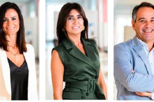 Los concejales Mª del Mar García Lorca, Sacramento Sánchez y Juanjo Segura