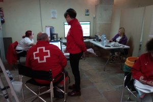 Centro de coordinación de Cruz Roja