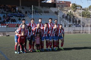 El once del Poli que se midió al Almería B.