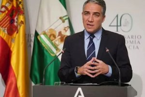 Elías Bendodo es consejero de la Presidencia de la Junta de Andalucía.