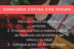 Cartel anunciador del concurso gastronómico de Agroponiente
