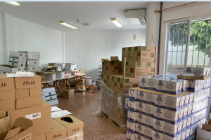 El Ayuntamiento ha reforzado las entregas durante el periodo de confinamiento.