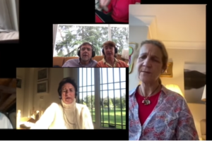 La hermana de Felipe VI pasa la cuarentena sola en su casa de Madrid.