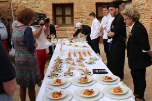 Imagen de algunos platos ofrecidos durante la pasada Ruta de la Tapa de Garrucha.