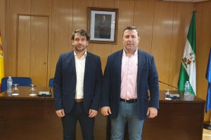 El concejal Daniel Zalalla (izq) y el portavoz de Ciudadanos, Pepe Montoya (dcha) en una foto de archivo.