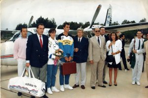 El día que Ivan Lendl vino a jugar al Club de Tenis Indalo.