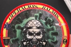 Parche solidario de la Operación Balmis.