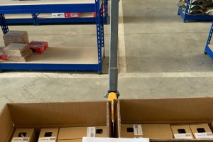 Parte del filamento que el Ayuntamiento ha donado.