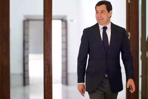 Juanma Moreno apela a la unidad para poner el país a funcionar.