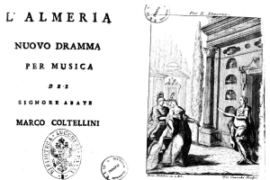 Ilustración  de la ópera ‘LAlmeria’.
