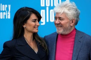 Penélope Cruz y Pedro Almodóvar.