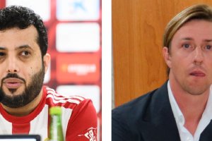 Turki Al-Sheikh y José María Gutiérrez, Guti.