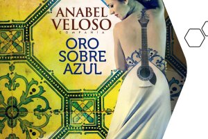 Cartel del nuevo espectáculo de Anabel Veloso, que se estrenará en el marco de la Bienal de Sevilla.