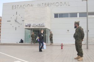 La Brileg en la Intermodal de Almería ante la crisis del covid-19.