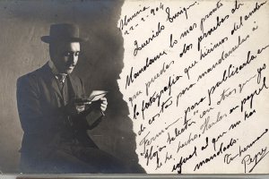 El deleite de apreciar la buena caligrafía (Fotos: Museo de la Escritura Popular de Terque).