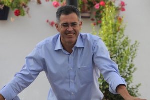 El alcalde olulense, Antonio Martínez Pascual.