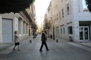 Almería, en los primeros días del estado de alarma.