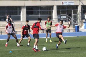 El Almería quiere volver pronto a los entrenamientos.