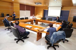 Reunión en el Ayuntamiento de El Ejido.