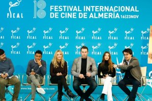 Encuentro con la prensa en la pasada edición de Fical.