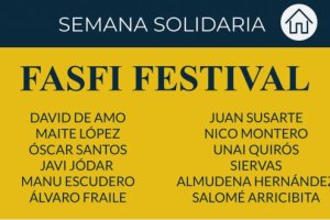 El Festival solidario de FASFI llega mañana a través de YouTube.