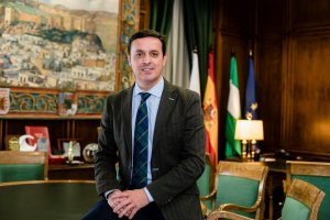 Javier Aureliano García, en su despacho de la Diputación Provincial, en una imagen de archivo