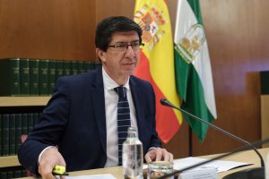Juan Marín, vicepresidente de la Junta de Andalucía.