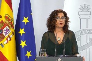 La ministra de Hacienda y portavoz del Gobierno, María Jesús Montero.