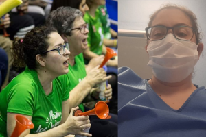 Una fiel seguidora del Unicaja ha vencido al virus.