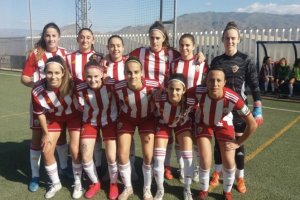 Uno de los onces del Almería Femenino.