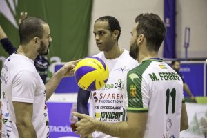 Unicaja en el partido contra Saaremaa en el Moisés Ruiz.