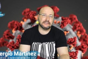 Sergio Martínez, en su último vídeo en Youtube, en el que reflexiona sobre la posibilidad de un rebrote del virus.