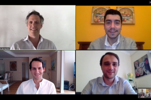 Los fundadores de la plataforma comoayudar.org.