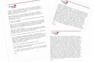 Cartas del proyecto \'Corazones de Papel\'