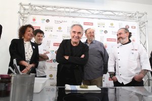 El chef en una visita a Almería.