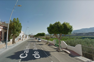 Imagen captura de la calle Félix Rodríguez de la Fuente en Rioja.
