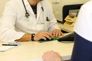 Profesionales sanitarios del SAS.