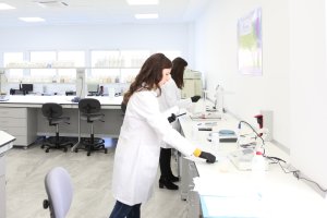 Trabajo en laboratorio de Vellsam.