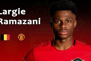 Largie Ramazani, talento del Manchester United.