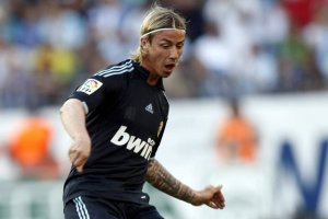 José María Gutiérrez, \'Guti\', en su último partido con el Madrid.