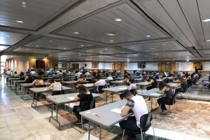 Imagen de una convocatoria anterior a la crisis del coronavirus.