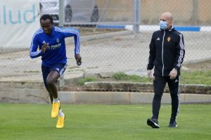 Dwamena ha vuelto a entrenar después de 7 meses.