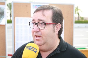 José Juan Rubí en una de sus entrevistas con la Cadena SER.