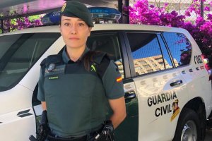 Pilar Soria Mateo, agente de la Guardia Civil en prácticas.